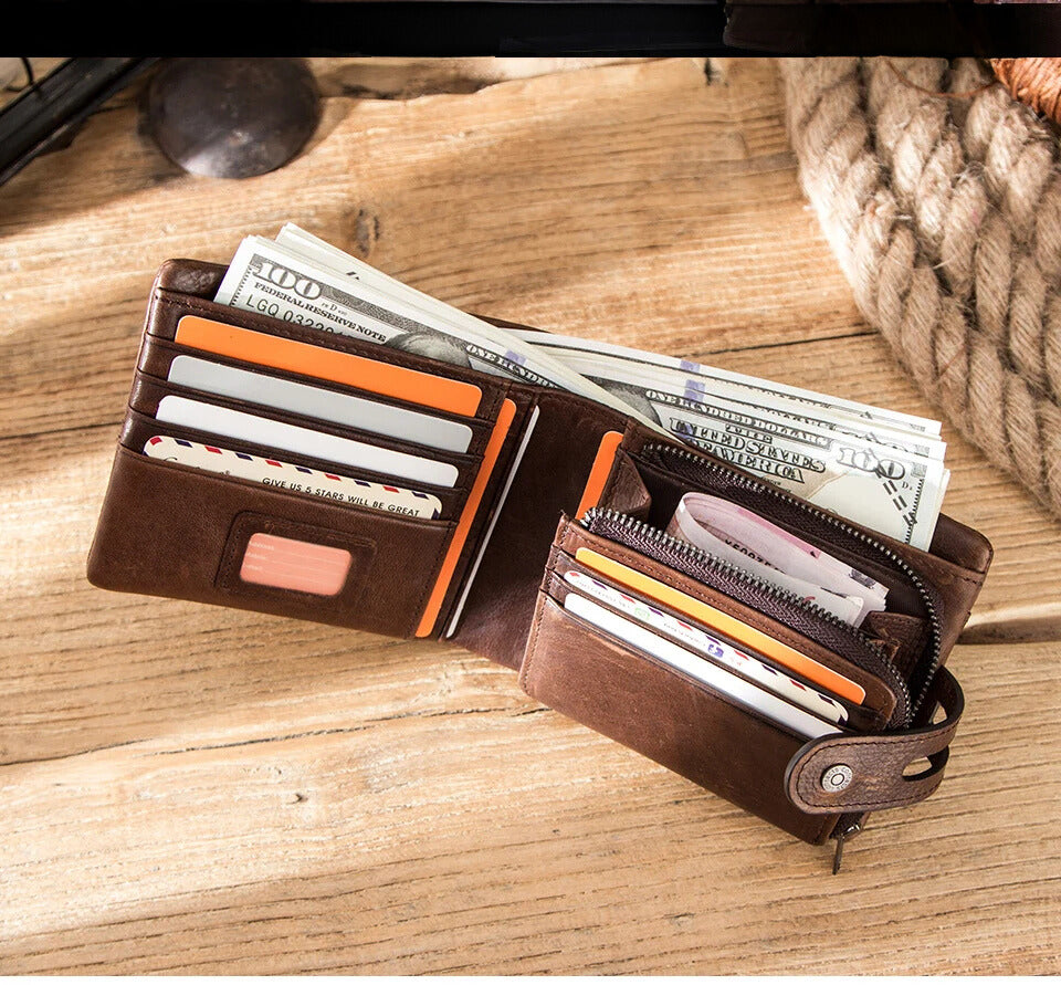 Dionisos Deri Cüzdan