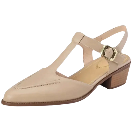 Appian Deri Topuklu Ayakkabı