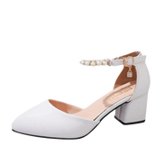 Silenos Deri Topuklu Ayakkabı