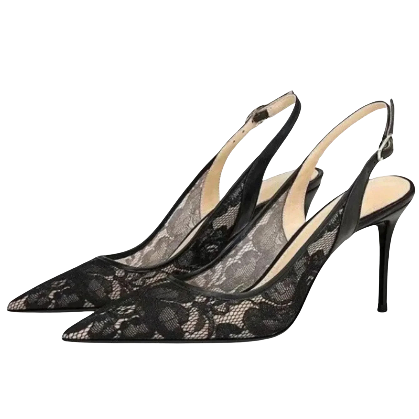 Nyks Örgü Nefes Alabilen Topuklu Ayakkabı