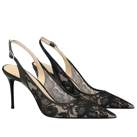 Nyks Örgü Nefes Alabilen Topuklu Ayakkabı